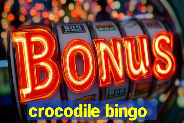 crocodile bingo