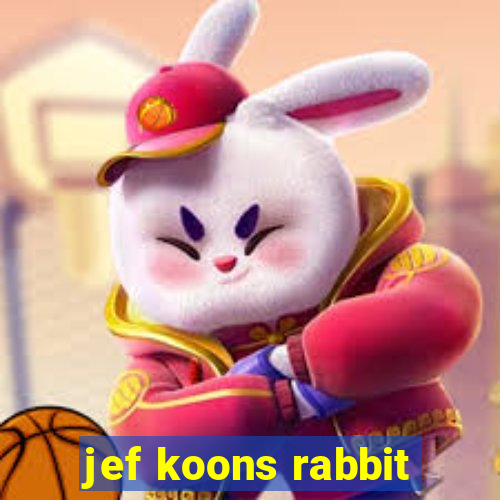 jef koons rabbit