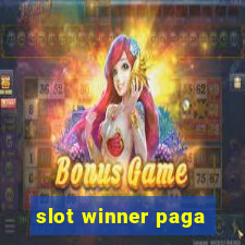 slot winner paga