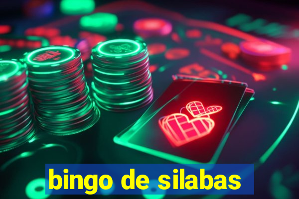 bingo de silabas