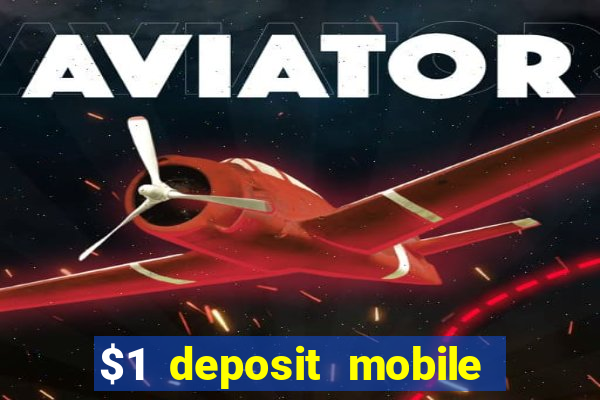 $1 deposit mobile casino australia