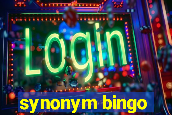 synonym bingo