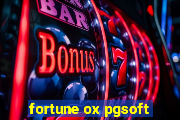 fortune ox pgsoft