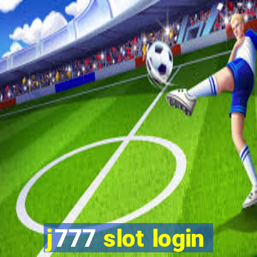 j777 slot login