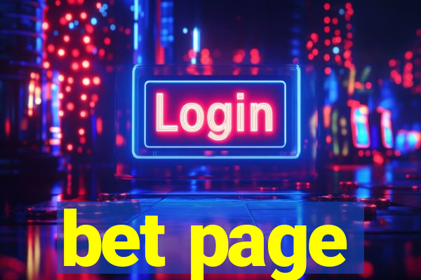 bet page