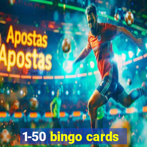 1-50 bingo cards