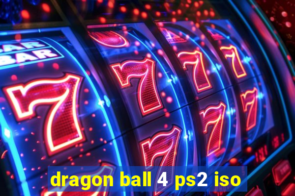 dragon ball 4 ps2 iso