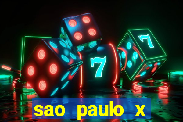 sao paulo x cruzeiro palpite