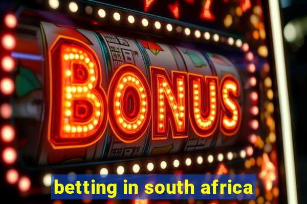 betting in south africa