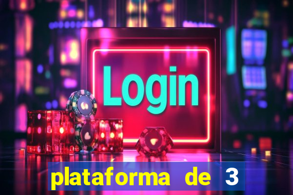 plataforma de 3 reais slots