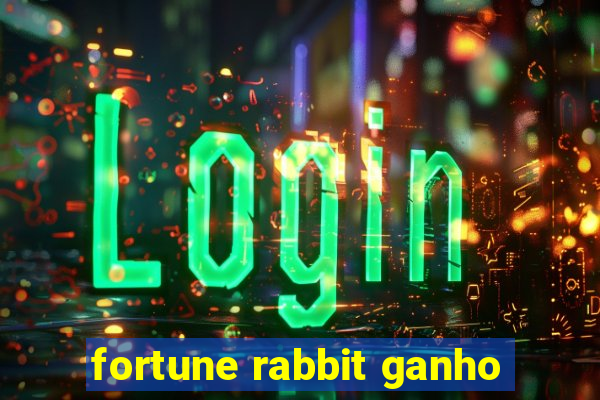 fortune rabbit ganho