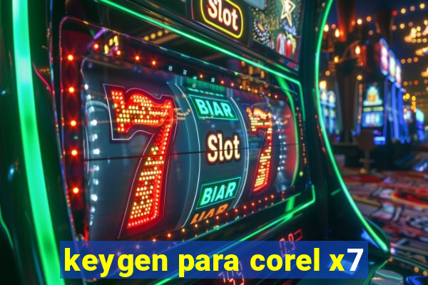 keygen para corel x7