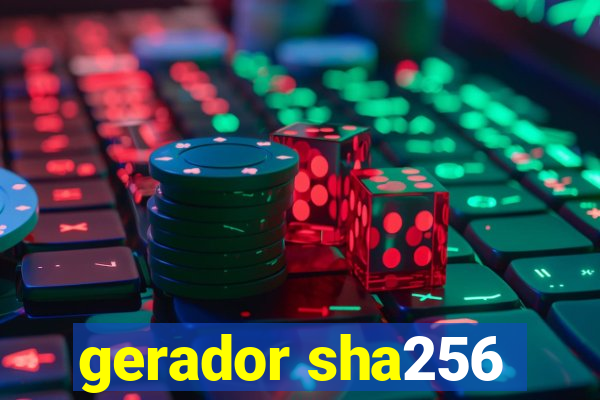 gerador sha256