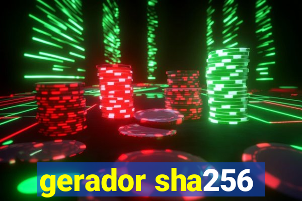 gerador sha256