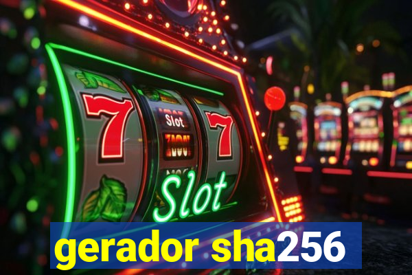 gerador sha256