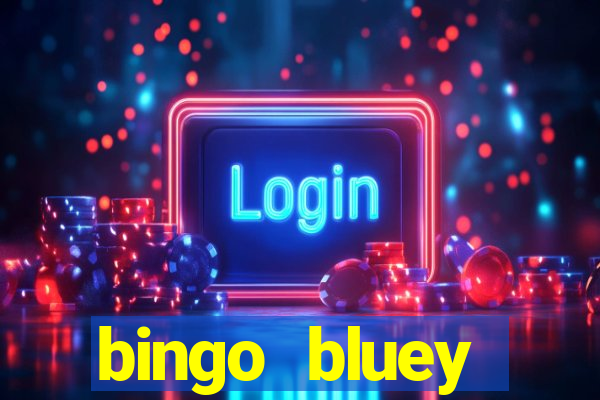 bingo bluey personajes png