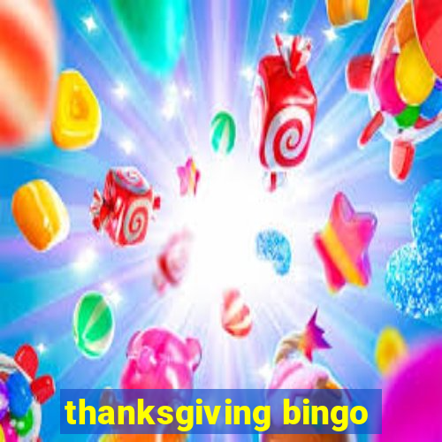 thanksgiving bingo