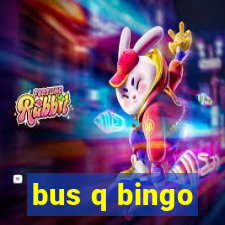 bus q bingo