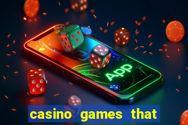 casino games that pay real money with no deposit