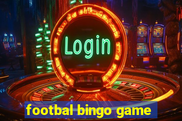 footbal bingo game