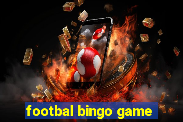 footbal bingo game