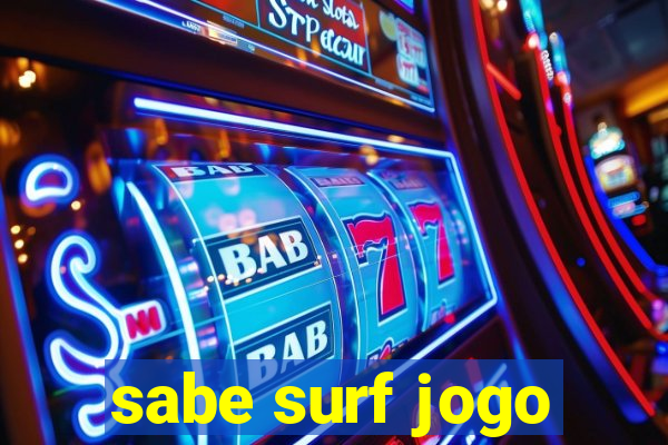 sabe surf jogo