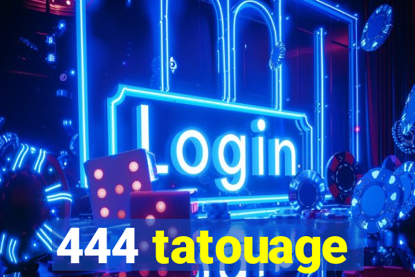 444 tatouage