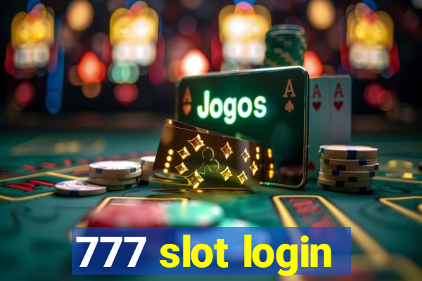 777 slot login