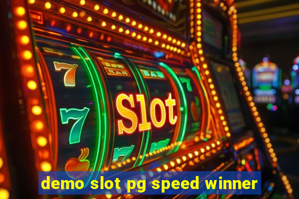 demo slot pg speed winner