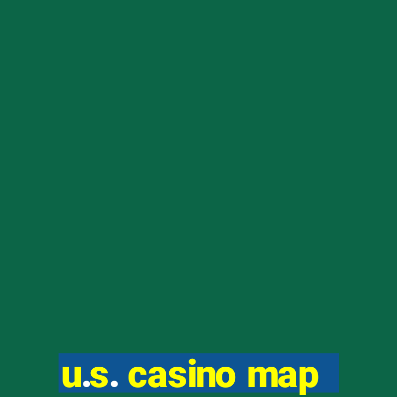 u.s. casino map