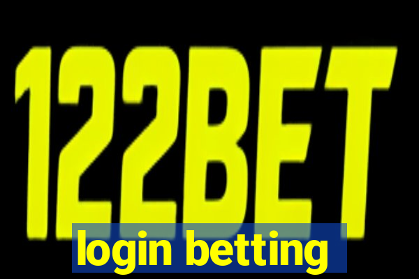 login betting