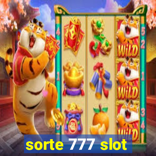 sorte 777 slot