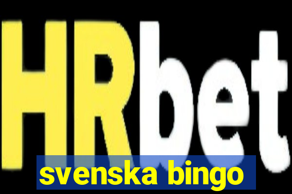 svenska bingo