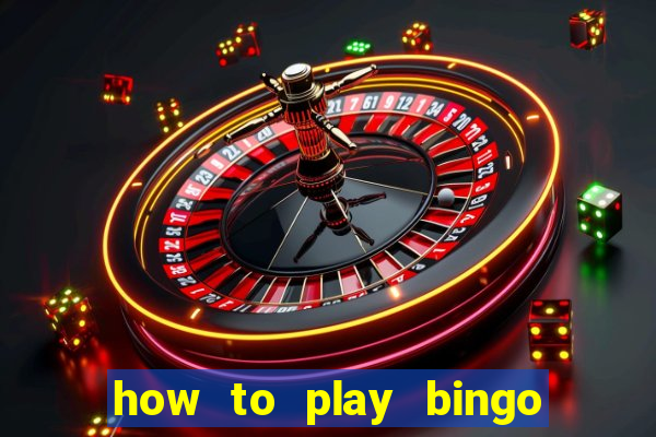 how to play bingo for money