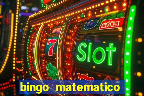 bingo matematico para ensino medio