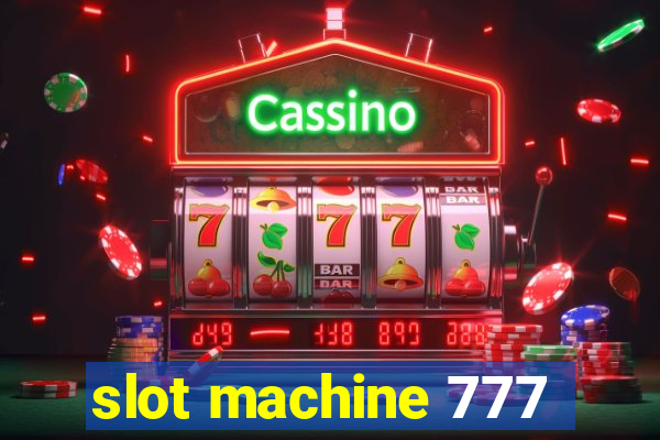 slot machine 777