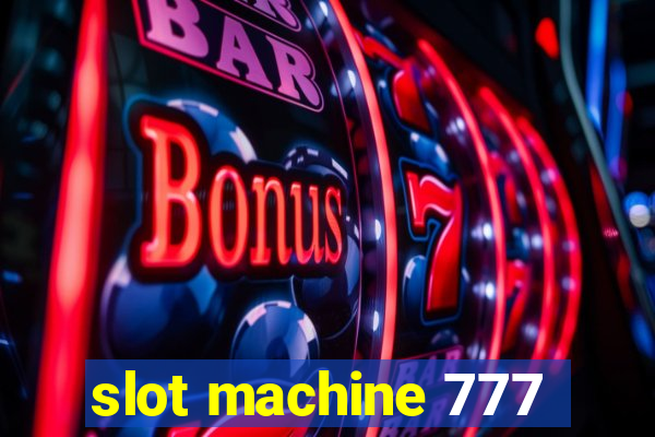 slot machine 777