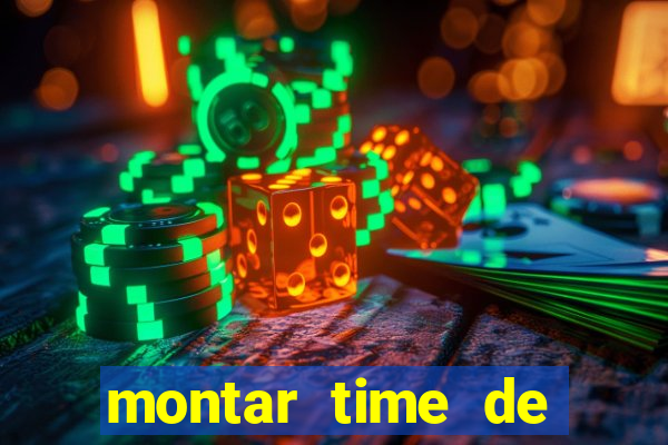 montar time de futebol site