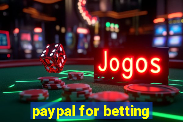 paypal for betting