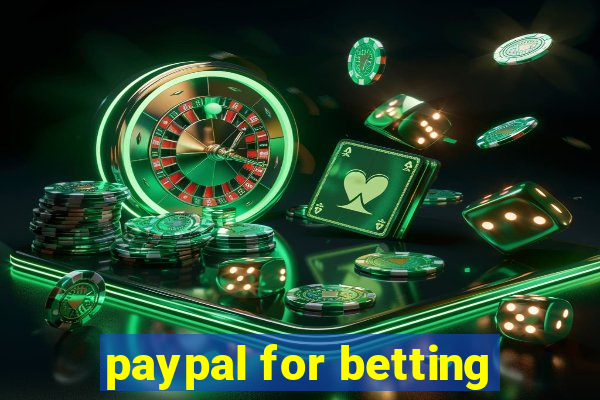 paypal for betting