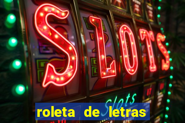 roleta de letras stop online