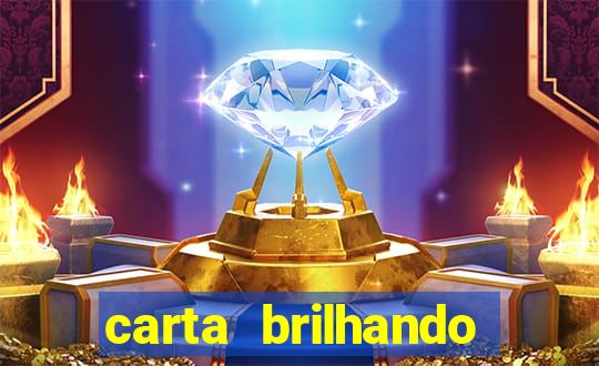 carta brilhando fortune tiger