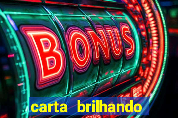 carta brilhando fortune tiger