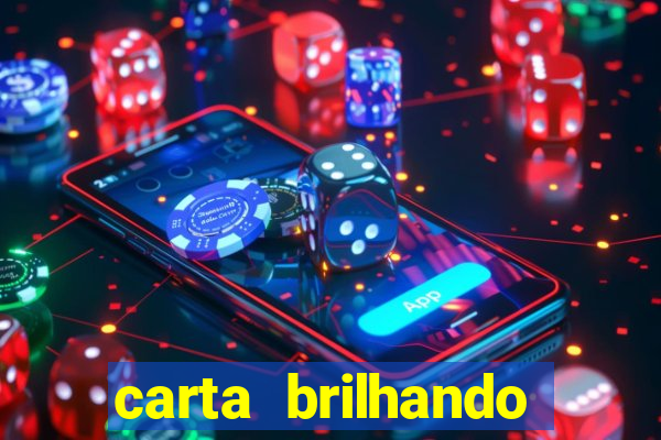 carta brilhando fortune tiger