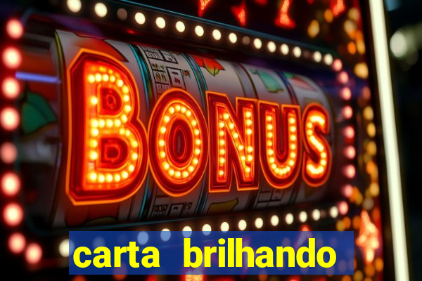 carta brilhando fortune tiger