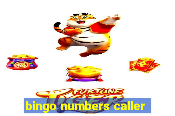 bingo numbers caller