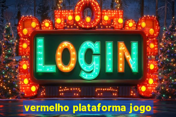 vermelho plataforma jogo