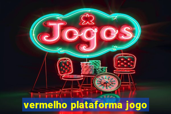 vermelho plataforma jogo