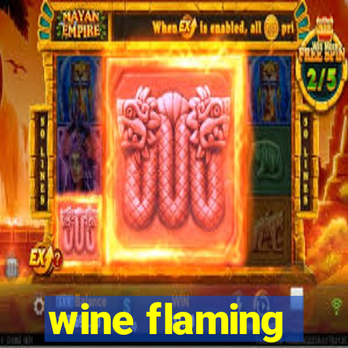 wine flaming