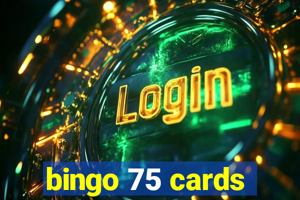 bingo 75 cards